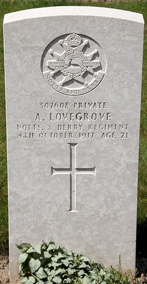 Private A. Lovegrove