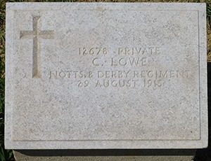Private Charles Lowe