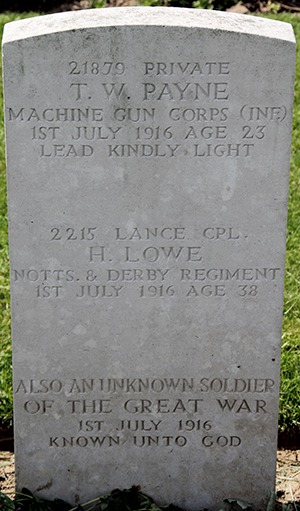 Lance Corporal Henry Lowe
