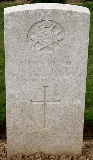 Private Ernest Albert Marriott