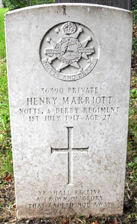Private Henry Marriott