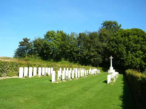 Marteville Communal Cemetery, Attilly, France. 
