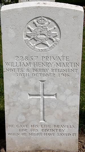 Private William Henry Martin