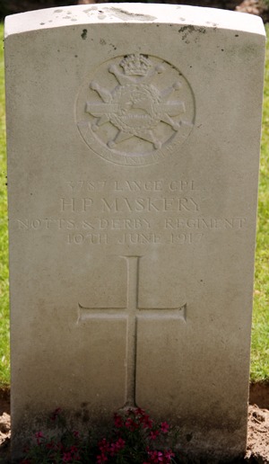 Lance Corporal Harry Pickering Maskery