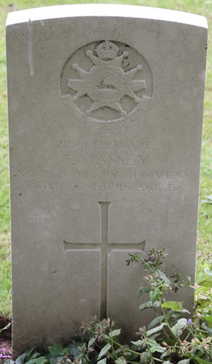 Private Tom Massey grave