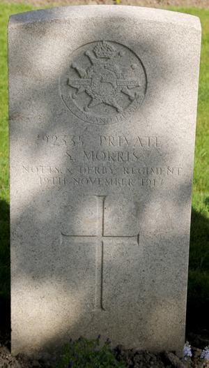 Private Samuel Morris grave