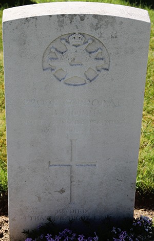 Corporal Thomas Benjamin Morris grave