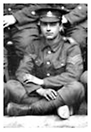 Second Lieutenant Sam Mycock