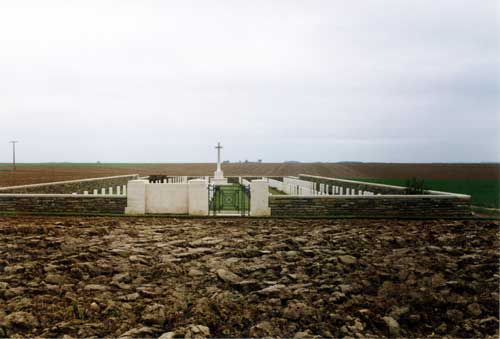 Neuville-Bourjonval British Cemetery, France.