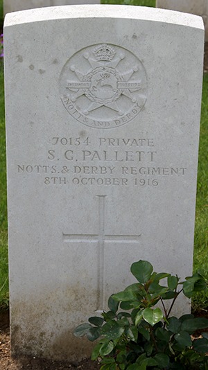 Private Sydney George Pallett