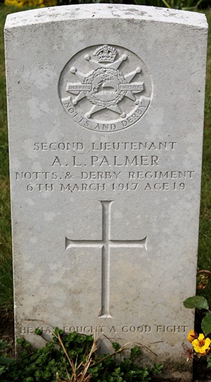Second Lieutenant Albert Leslie Palmer