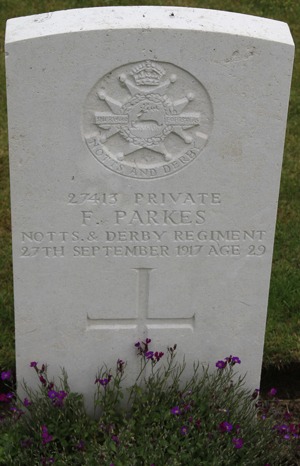 Private Frank Parkes