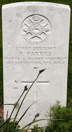 Sergeant P. Parkes