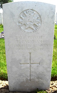 Private Ernest Parnham