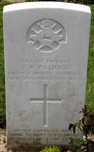 Private James Anderton Patrick