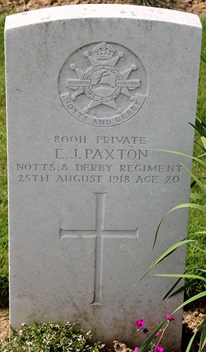 Private Edward John Paxton