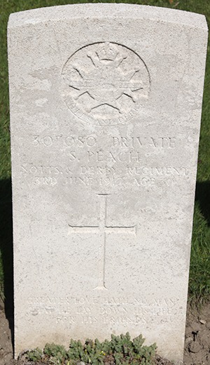 Private Samuel Peach