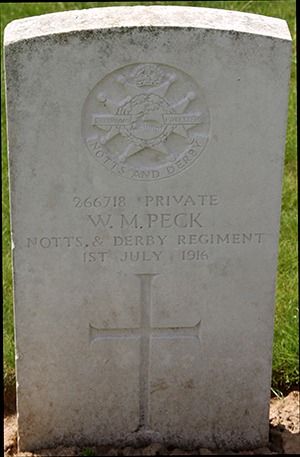Private W. M. Peck