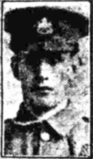 Private Frank Edward Peel