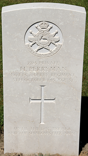 Private Henry Perryman