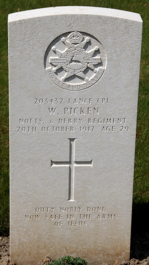 Lance Corporal W. Picken
