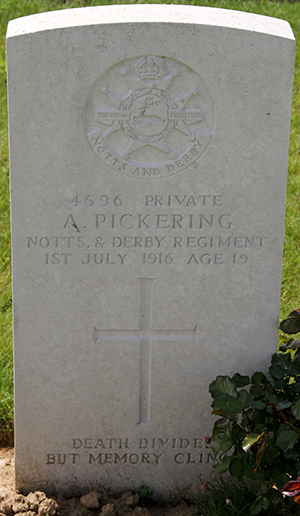 Private A. Pickering