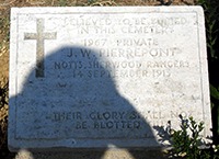 Private John William Pierrepont