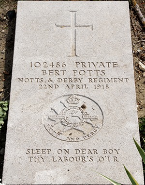 Private Bert Potts