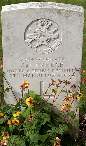 Private Samuel Irving Preece