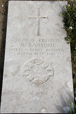 Private Arthur Ransome