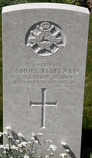 Private Samuel Redfearn