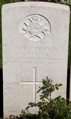 Private Frederick Reeves