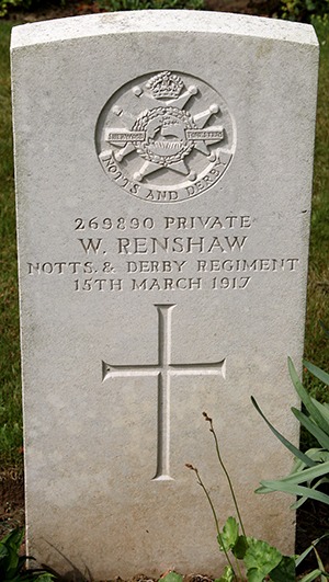 Private W. Renshaw
