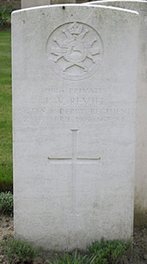 Private John Walter Revill