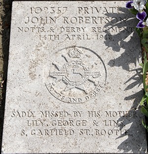 Private John Robertson