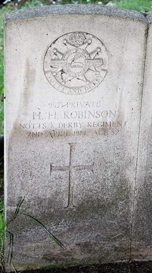 Private Herbert Healey Robinson