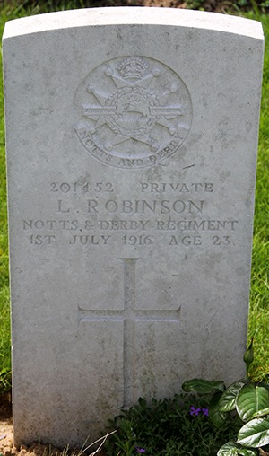Private Lewis Robinson