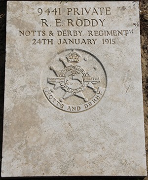 Private R. E. Roddy