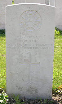 Private John Robert Roe