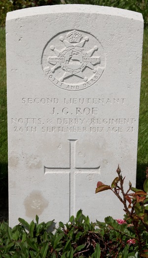 Second Lieutenant John George Roe