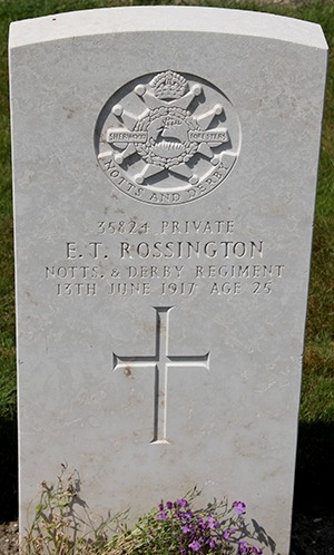 Private Edward Thomas Rossington