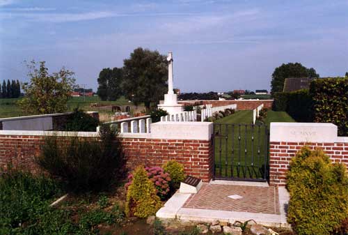 Ruisseau Farm Cemetery, Belgium.