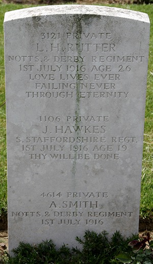 Private Laurence Henry Rutter