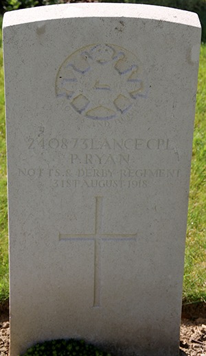 Lance Corporal P. Ryan