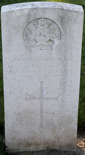 Corporal Harold Rycroft
