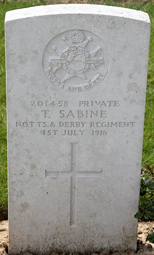 Private Thomas Sabine