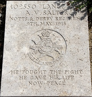 Lance Corporal A. V. Salter
