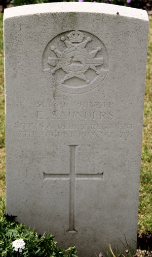 Private Edward Saunders