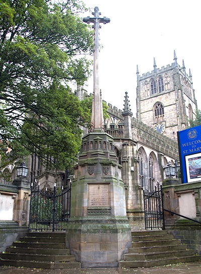 St. Mary's Church War Memorial, Nottingham.