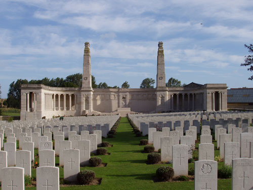 Vis-En-Artois British Cemetery, Haucourt, France.